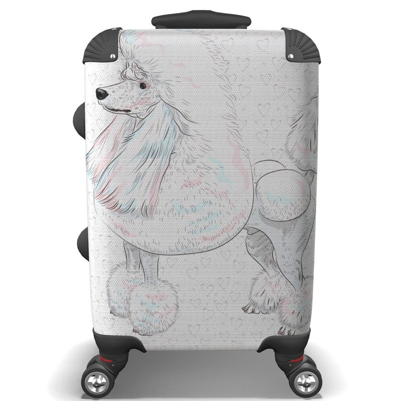 Poodle Suitcase