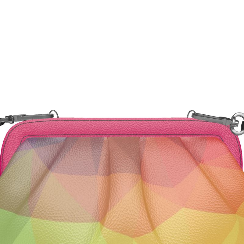 Geometric Purse-Pink